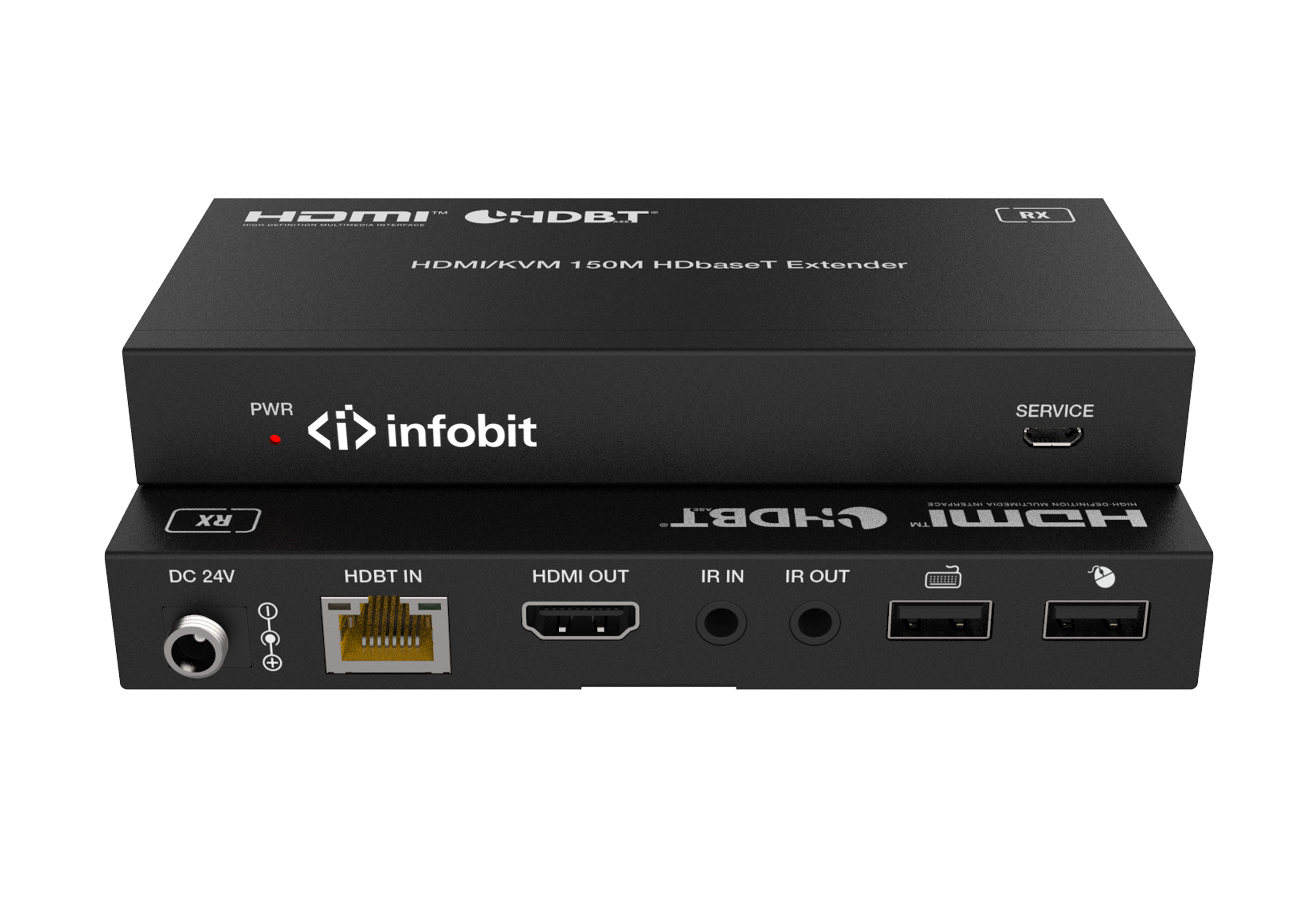 Приемо-передатчик Infobit iTrans E150SK HDBaseT HDMI 18.0Gbps, 150m for 1080p, 120m for 4K/60Hz